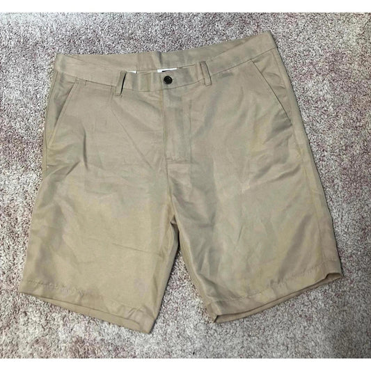 Classic men’s beige chino shorts from Slazenger.