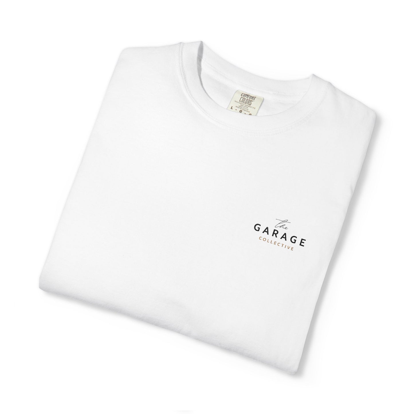 The Garage Collective Embroidered Unisex T-Shirt – Classic Softstyle Tee with Meaning