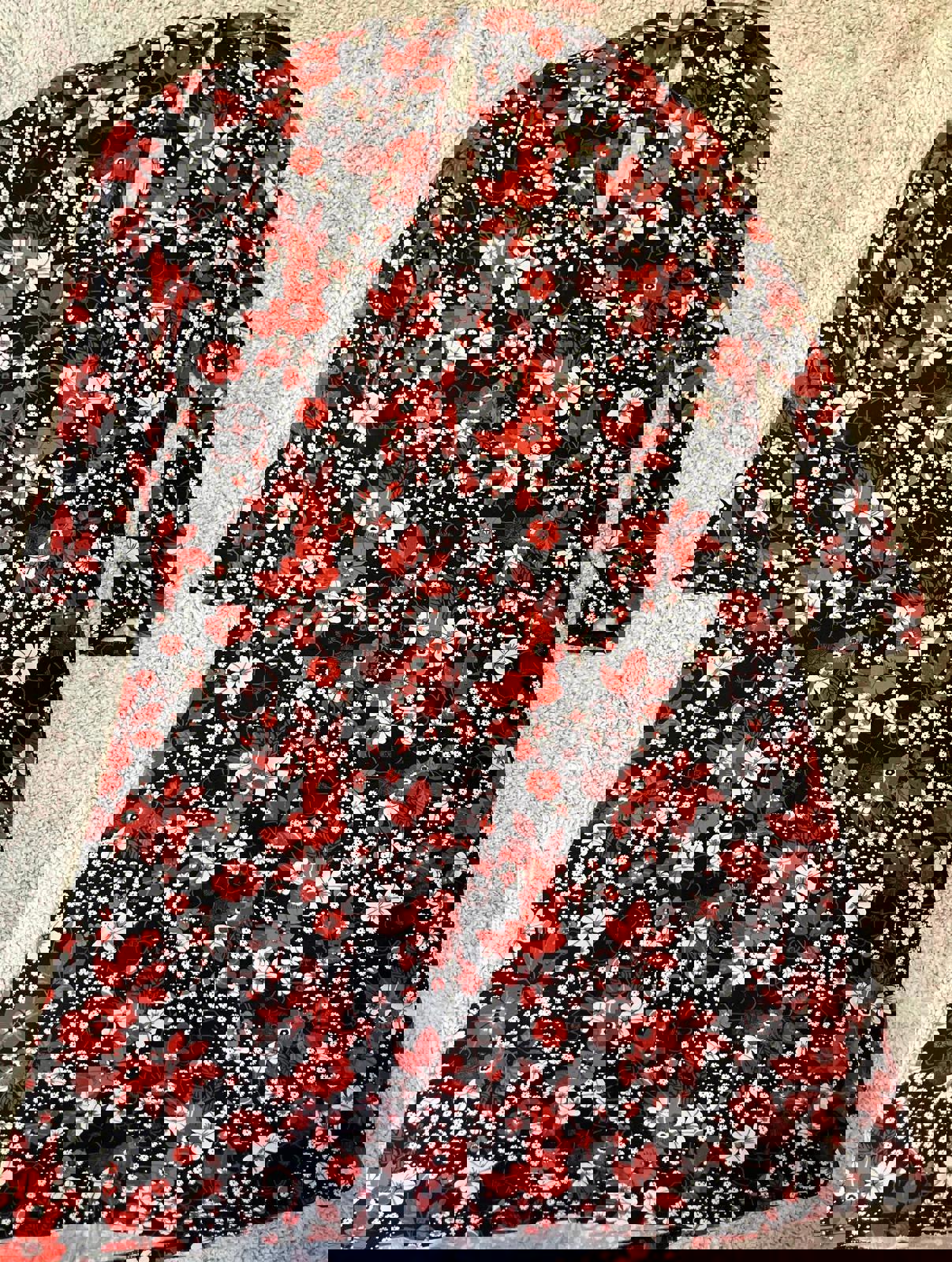 M&S Collection Floral Print Dress - Size 12