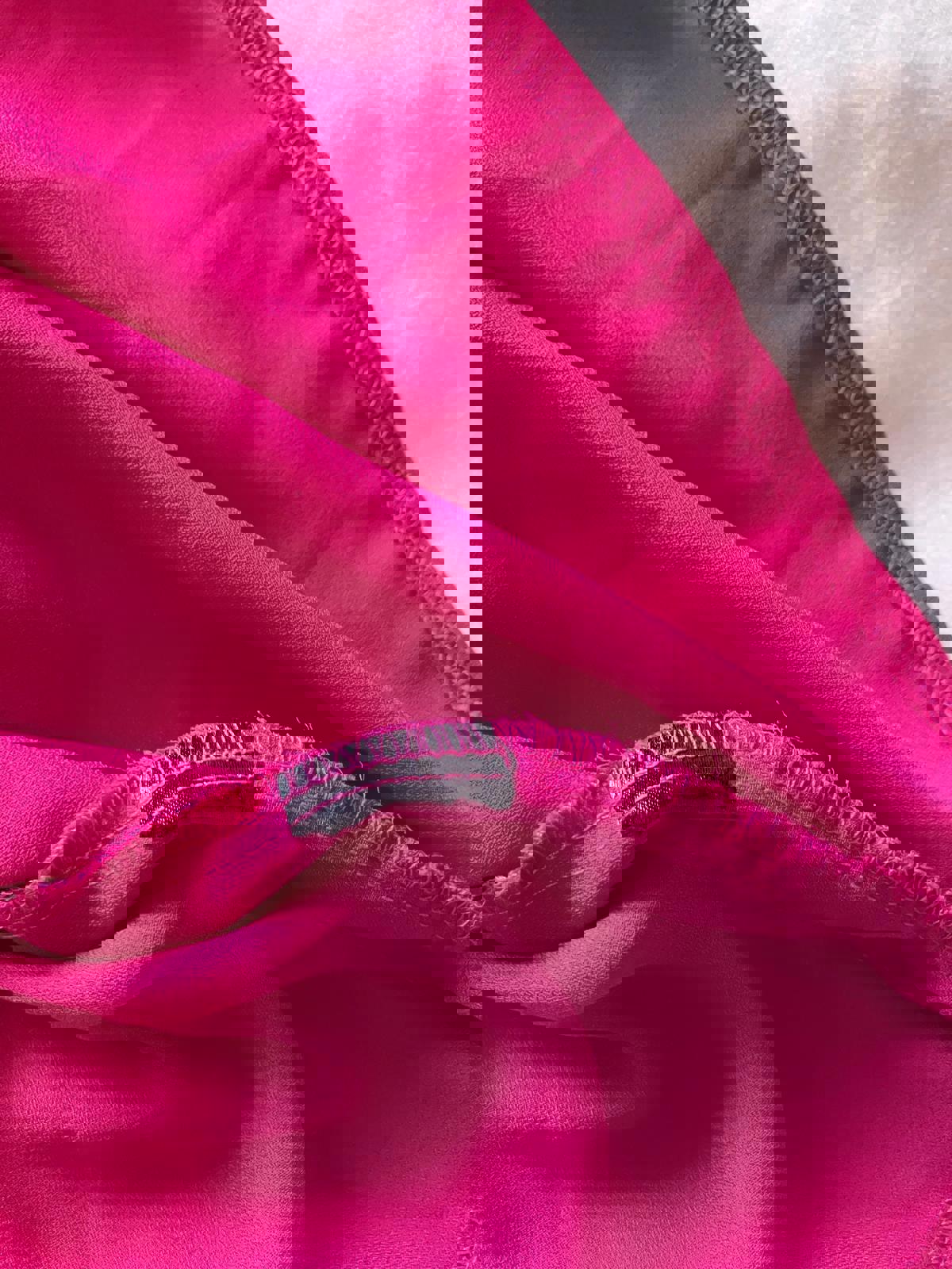 Beautiful Fuchsia Lace Detail Women's Top