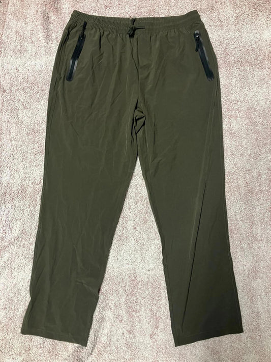 Dark Green Lightweight Track Pants / Joggers – Size EU 40 (4XL)