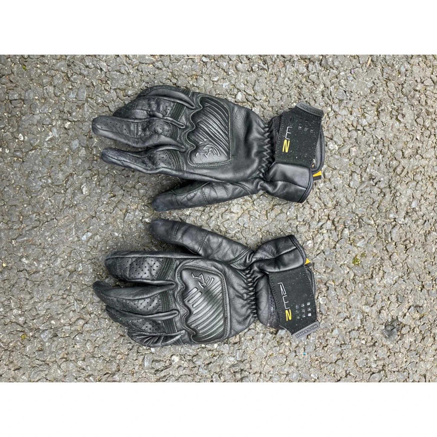 Bullson RW2 Motorcycle Gloves – Black Leather Size 10