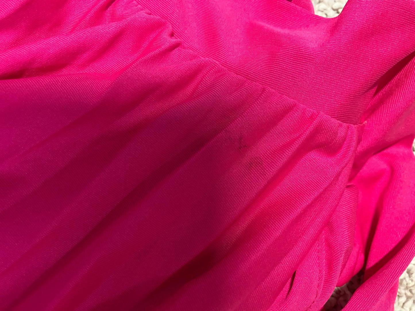 River Island Pink Halter Neck Knee-Length Dress
