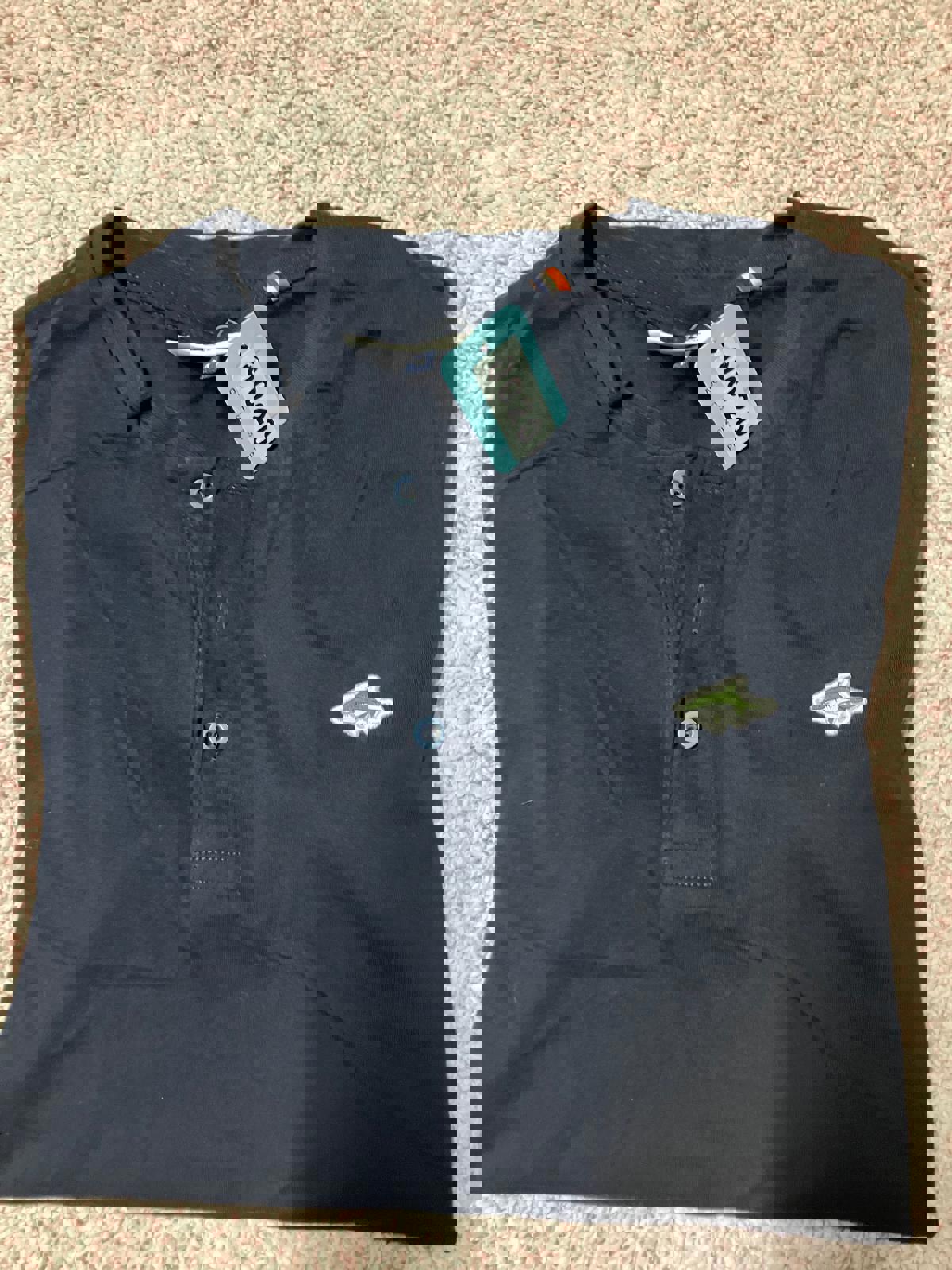 Le Shark Men's Black Henley Top Size M