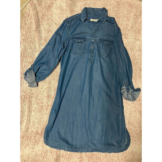 M&S Indigo Collection Denim Shirt Dress – UK 12