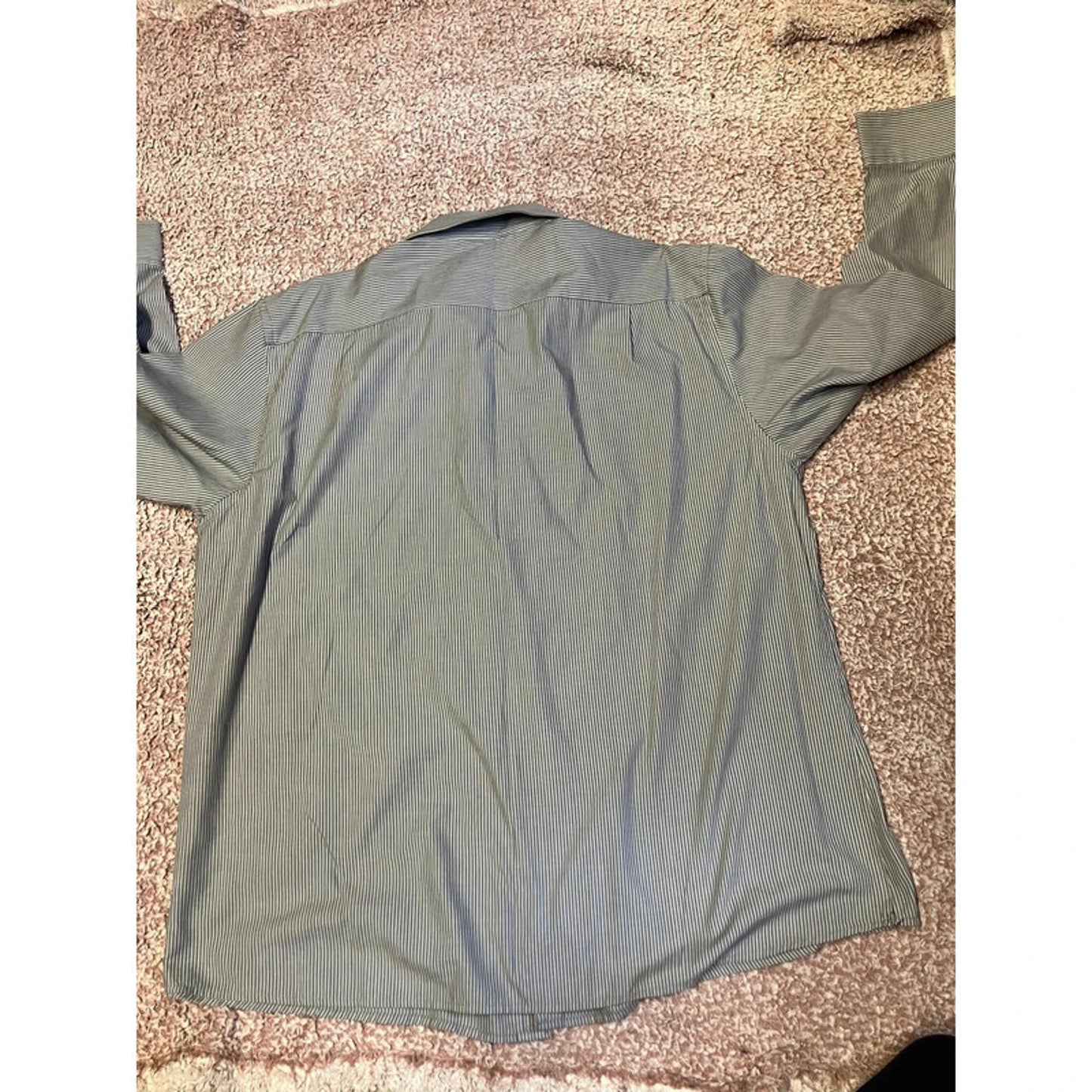 George Grey Pinstripe Shirt UK 18