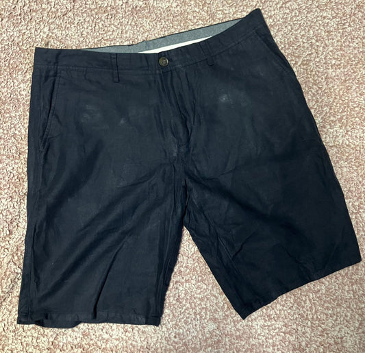 Linea Men's Casual Black Shorts Size 36