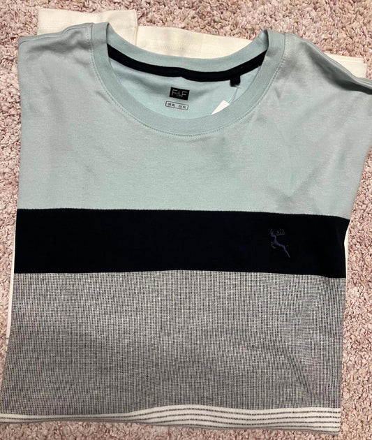 Men's Color Block Short Sleeve T-Shirt
