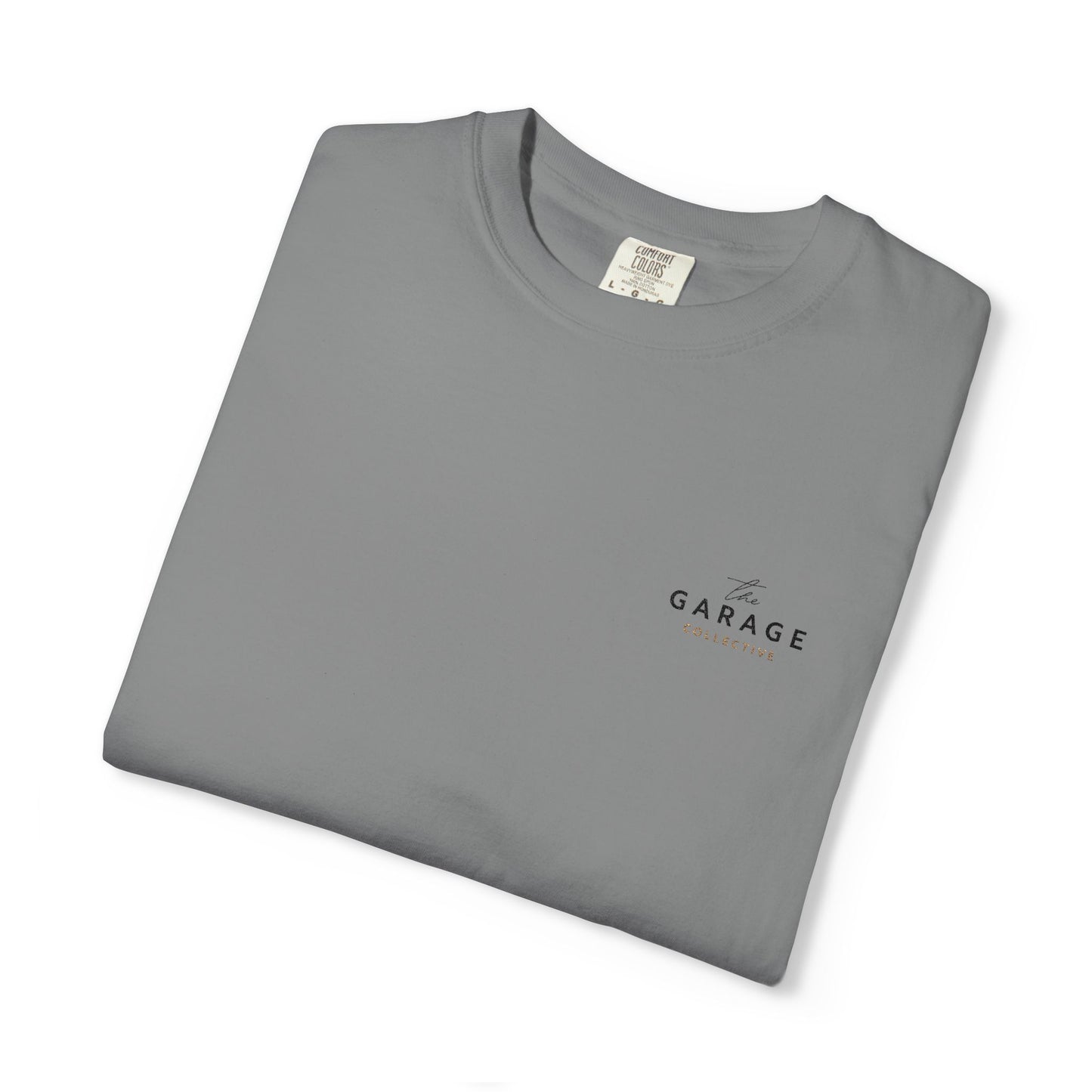 The Garage Collective Embroidered Unisex T-Shirt – Classic Softstyle Tee with Meaning