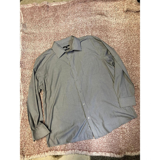 George Grey Pinstripe Shirt UK 18