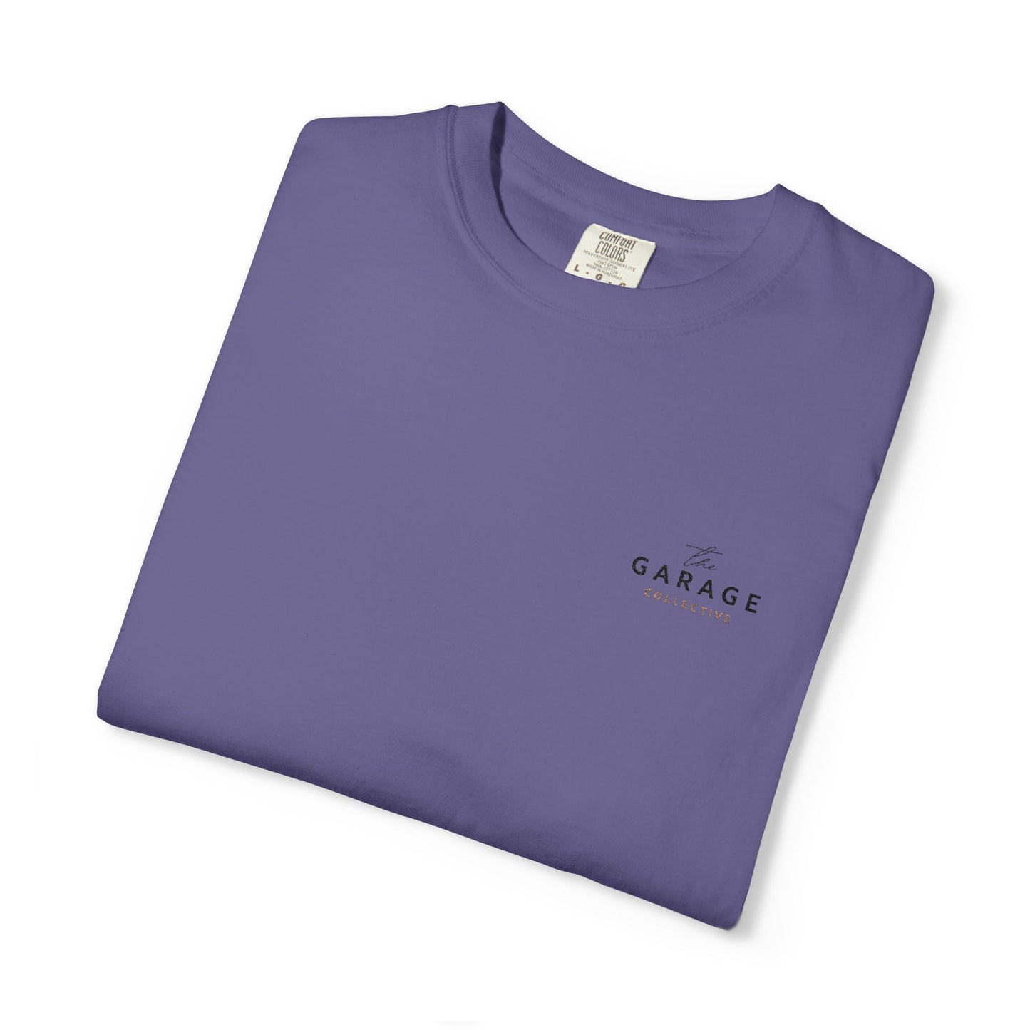 The Garage Collective Embroidered Unisex T-Shirt – Classic Softstyle Tee with Meaning