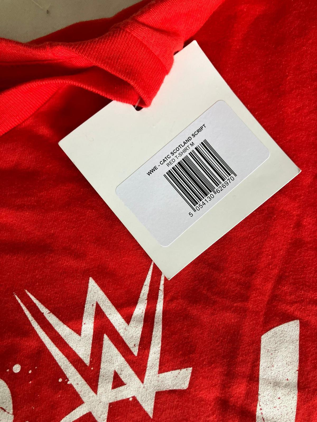 WWE Clash at the Castle Glasgow Scotland 2024 Red T-Shirt