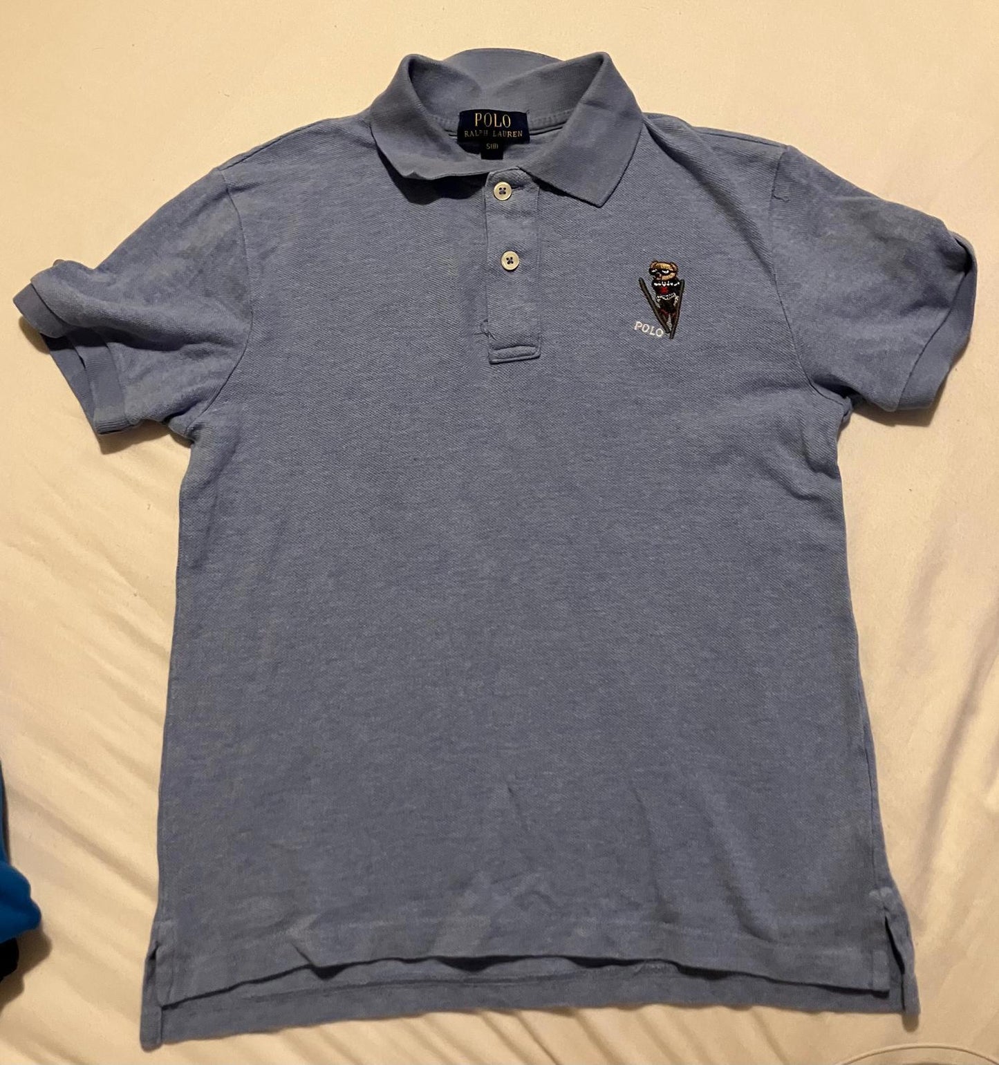 Polo Ralph Lauren Light Blue Boys' Polo Shirt Size S (8)