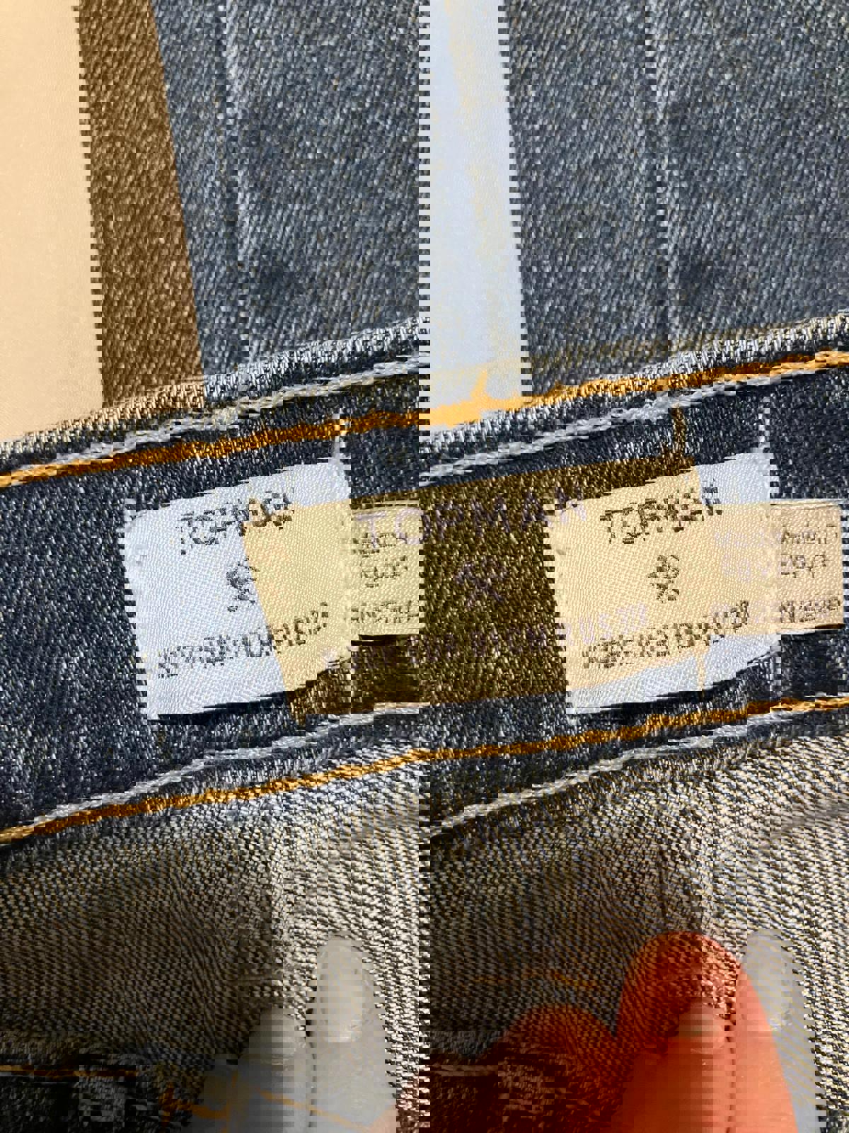 Topman Men's Blue Denim Jeans Size 32R