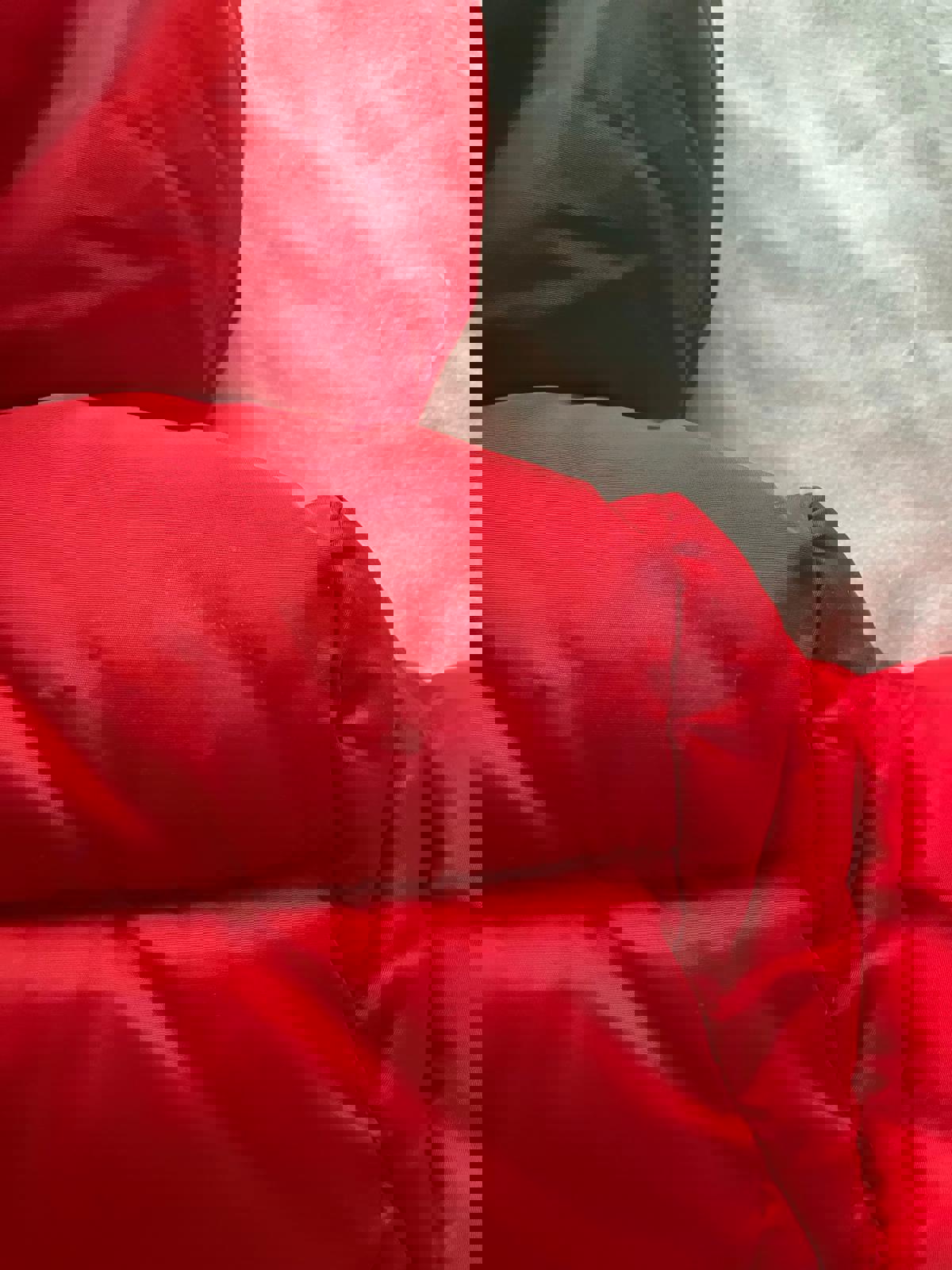 Lovely Red Kids' Puffer Coat with Cozy Sherpa Lining