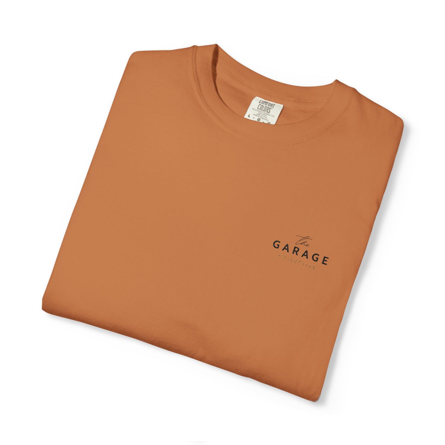 The Garage Collective Embroidered Unisex T-Shirt – Classic Softstyle Tee with Meaning