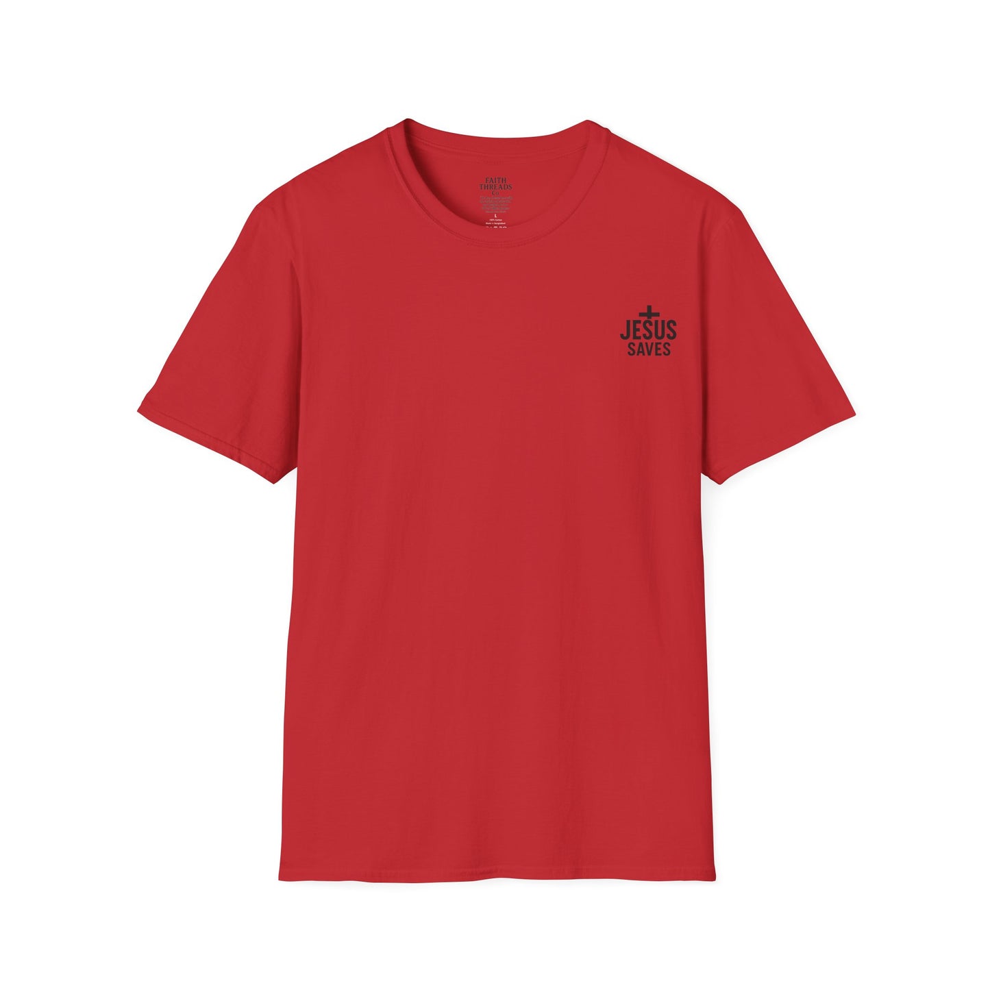 Jesus Saves Unisex Softstyle T-Shirt