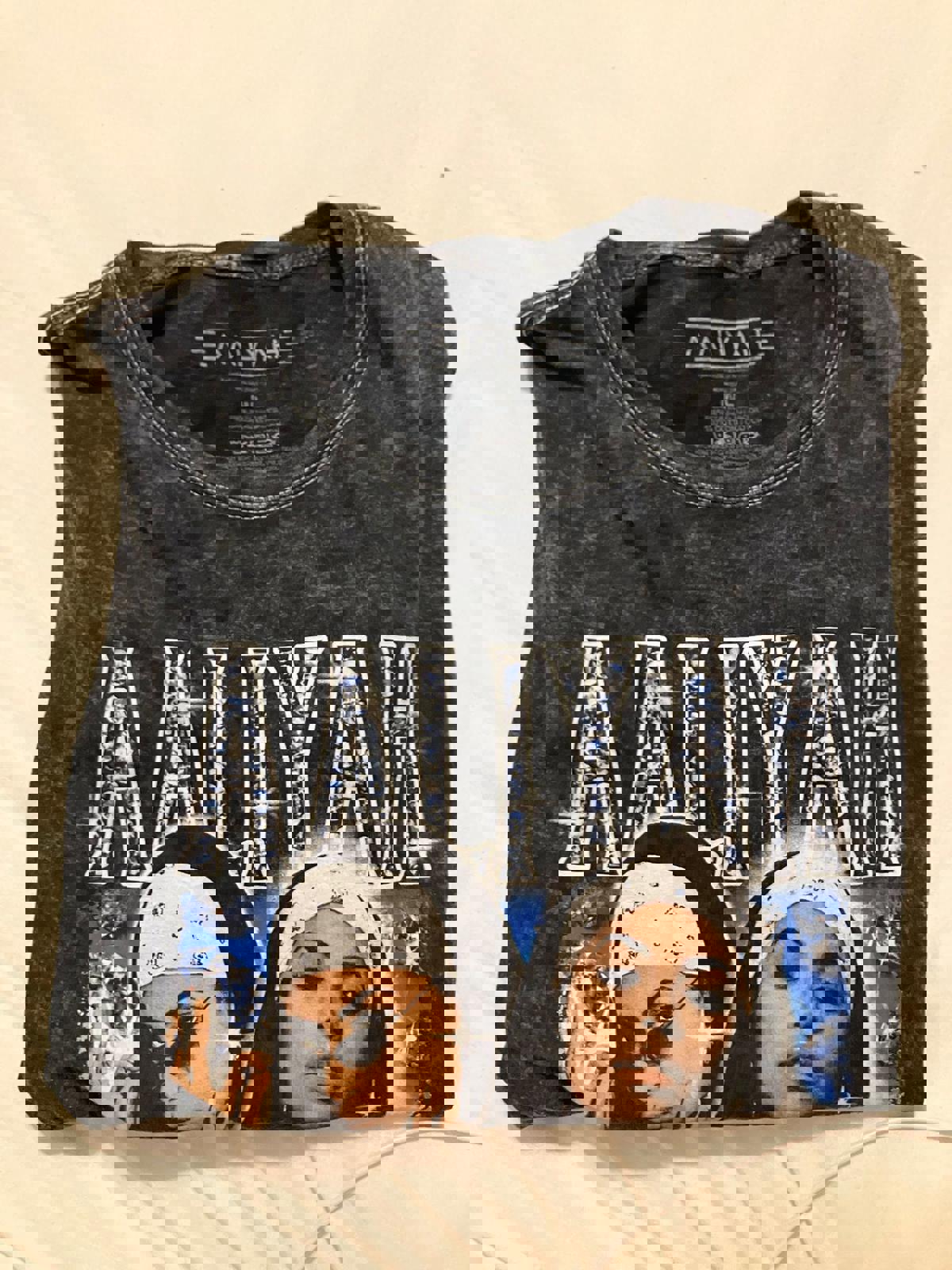 Aaliyah Princess of R&B Vintage Style Graphic T-Shirt