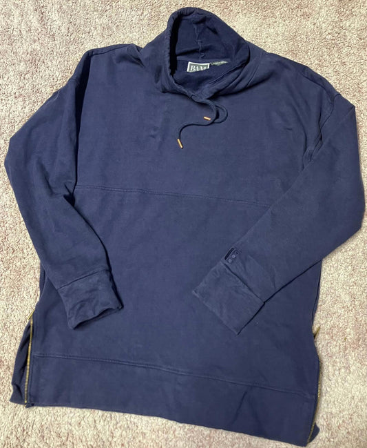 Cozy Navy Blue Men's Hoodie by BAM
