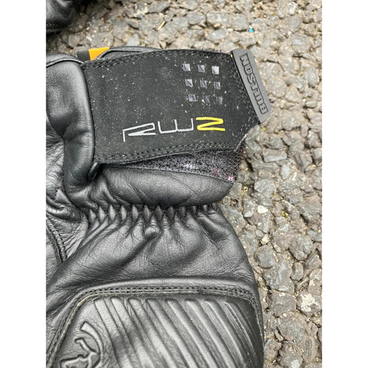 Bullson RW2 Motorcycle Gloves – Black Leather Size 10