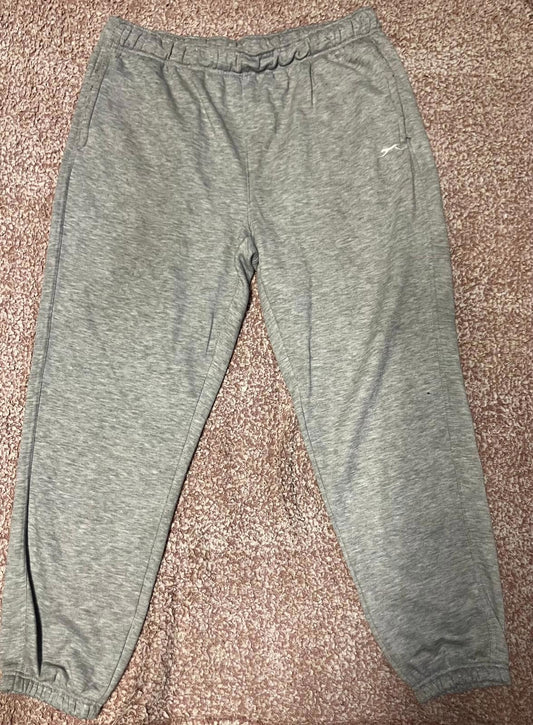 Cozy Grey Slazenger Men's Sweatpants - Size 3XL