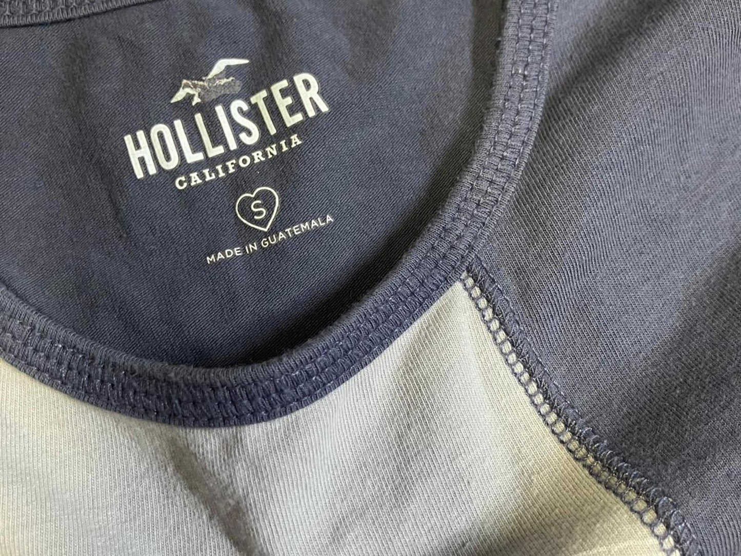 Hollister Patchwork Graphic T-Shirt Women’s S