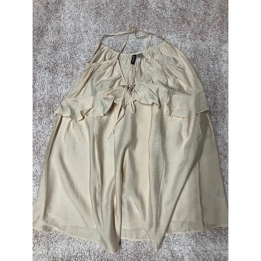 H&M Divided Beige Strappy Dress – UK 8 / S