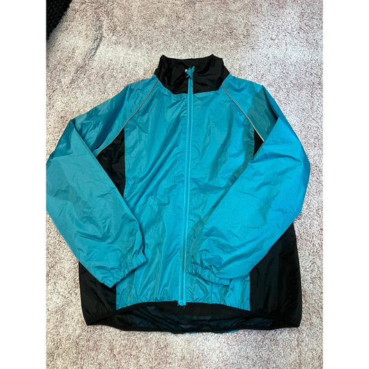 Crane Women’s Blue & Black Lightweight Sports Jacket – Size 16–18