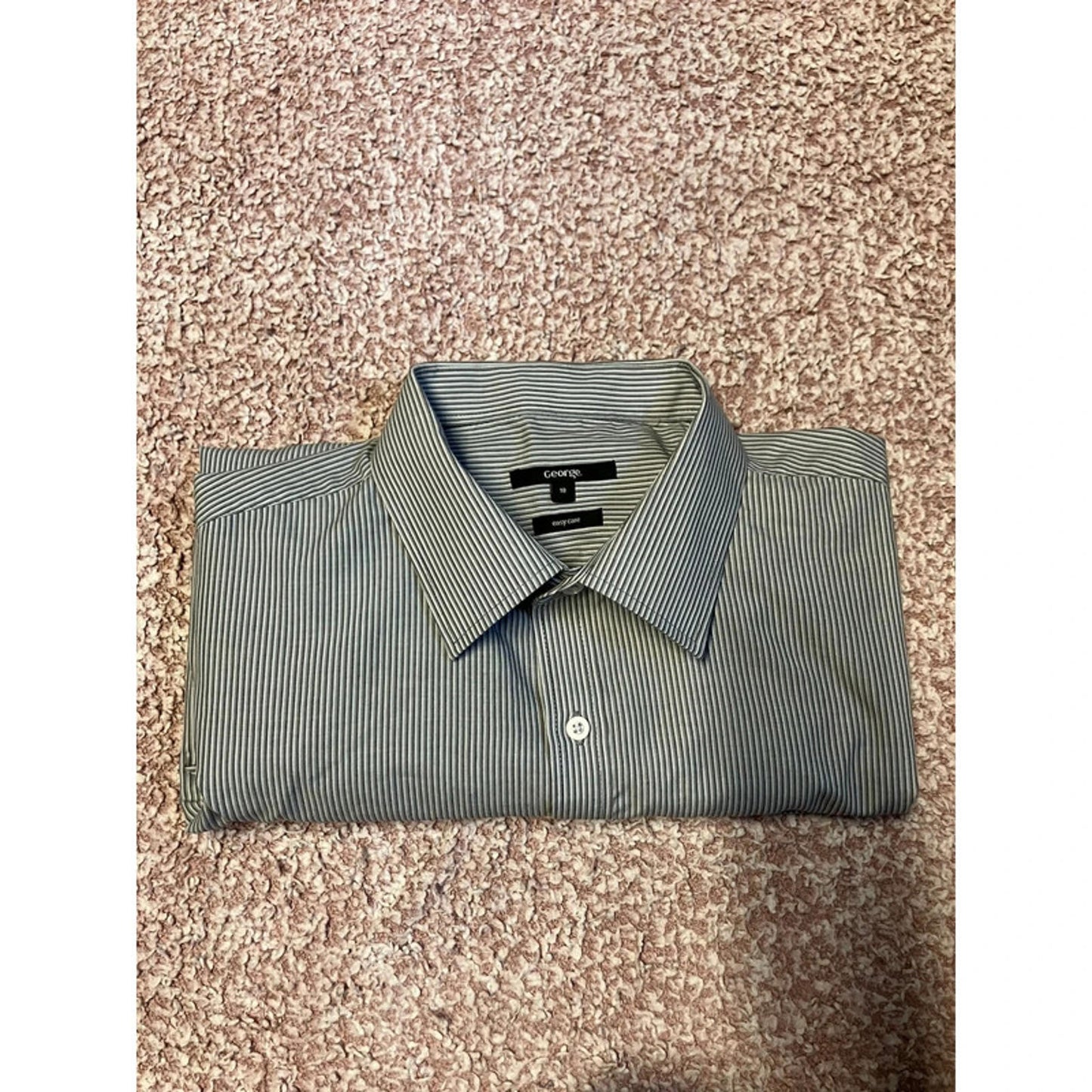George Grey Pinstripe Shirt UK 18