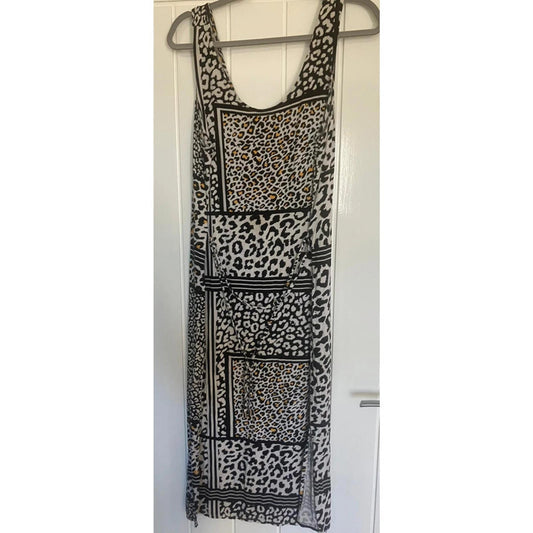 St. Bernard for Dunnes Stores Animal Print Maxi Dress – Large