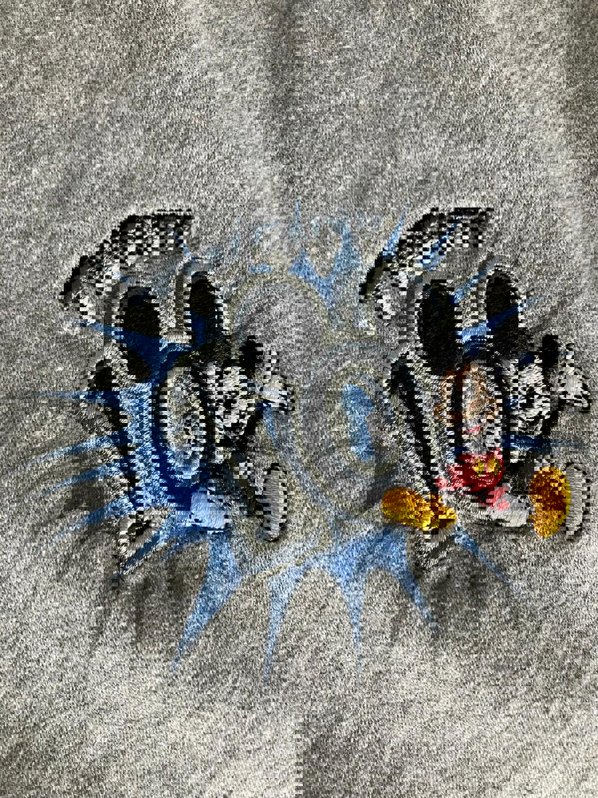 Disney World 20th Anniversary Men's Grey Hoodie