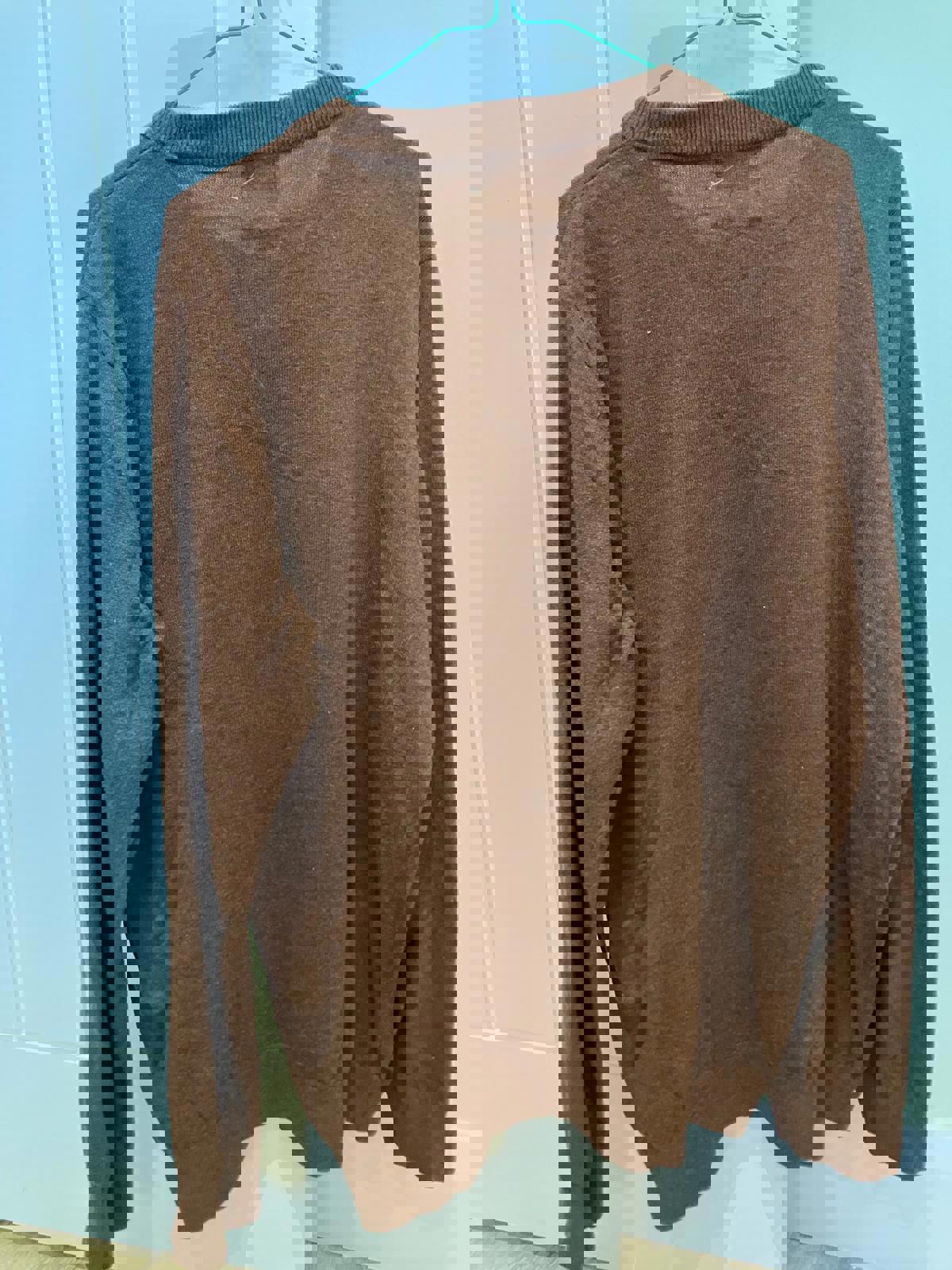 H&M Brown Men's Sweater Size L