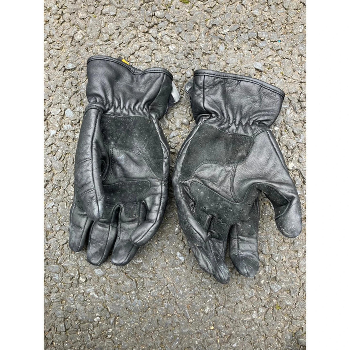 Bullson RW2 Motorcycle Gloves – Black Leather Size 10