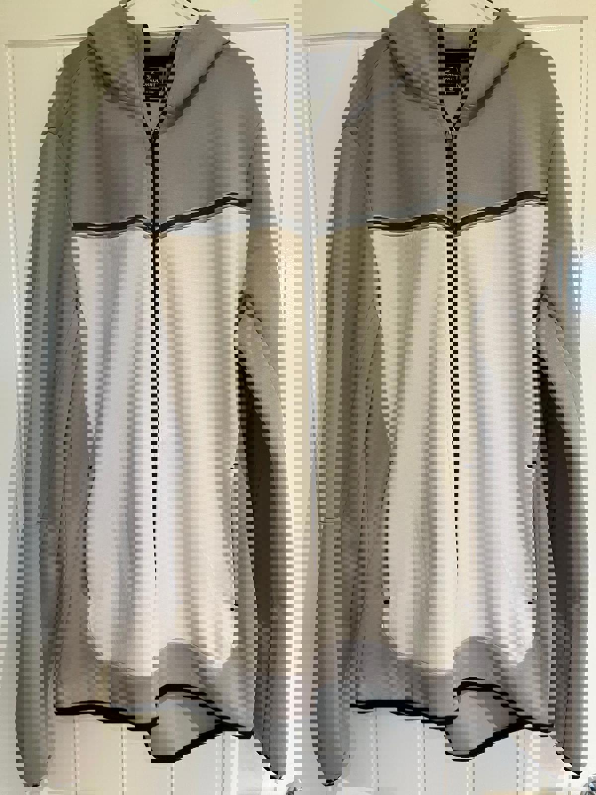 Men's Workout Zip-Up Hoodie XL
