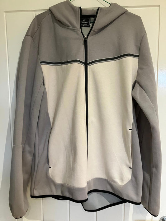 Men's Workout Zip-Up Hoodie XL