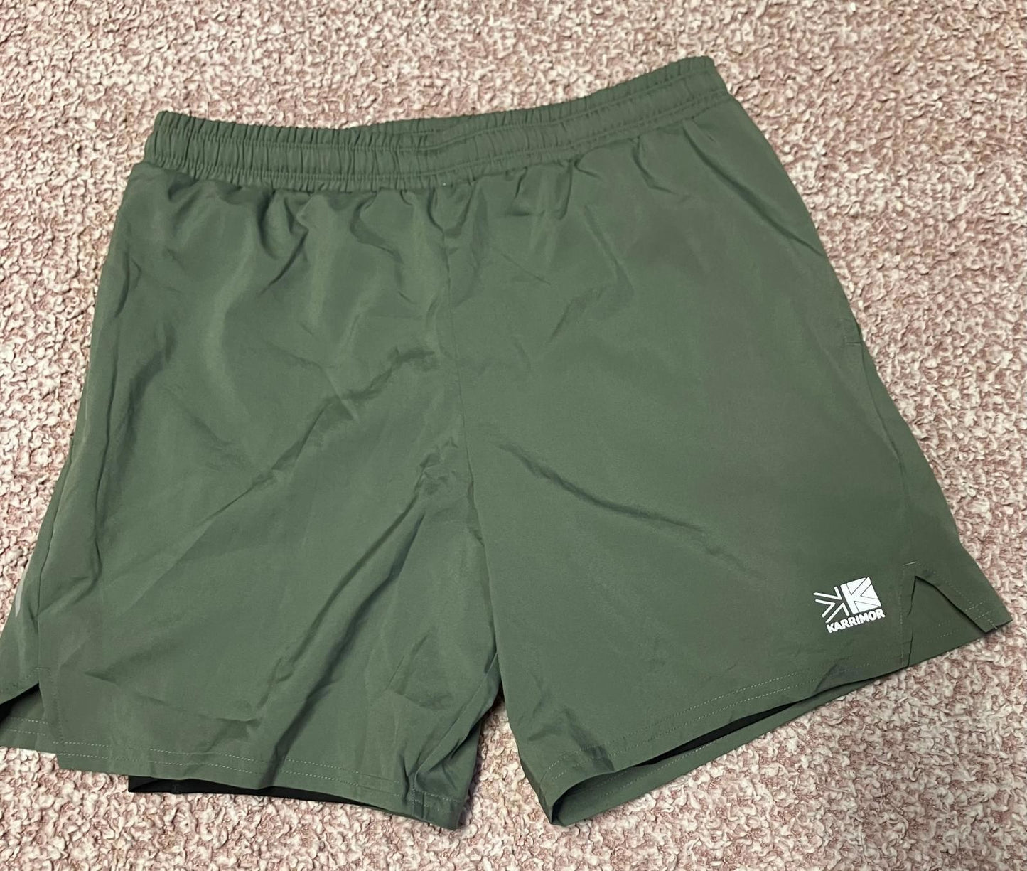 Karrimor Men's Running Shorts with Inner Compression Liner, Size M