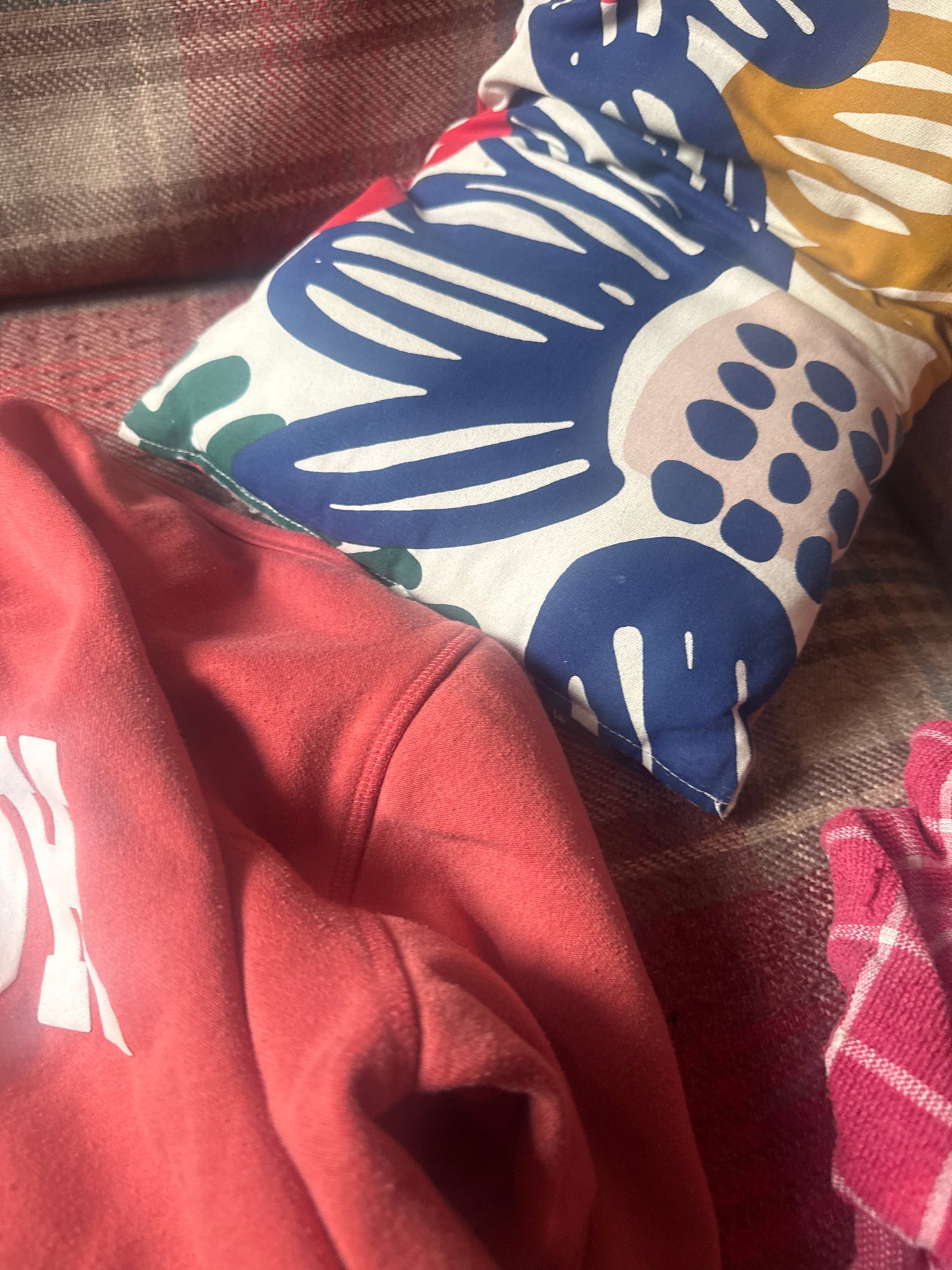 Coral Crewneck Sweatshirt Size S