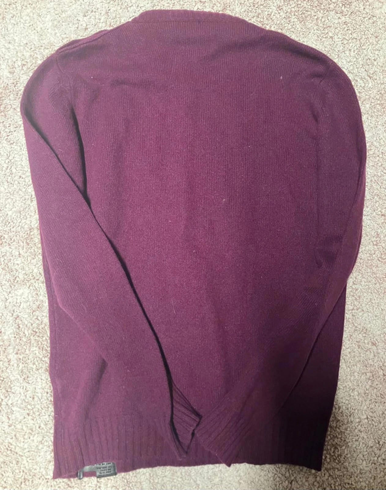 Diesel Tricot & Co Burgundy Knit Jumper (M)