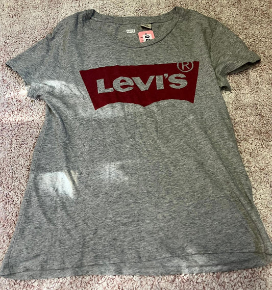 Levi’s Grey Logo T-Shirt Women’s XS