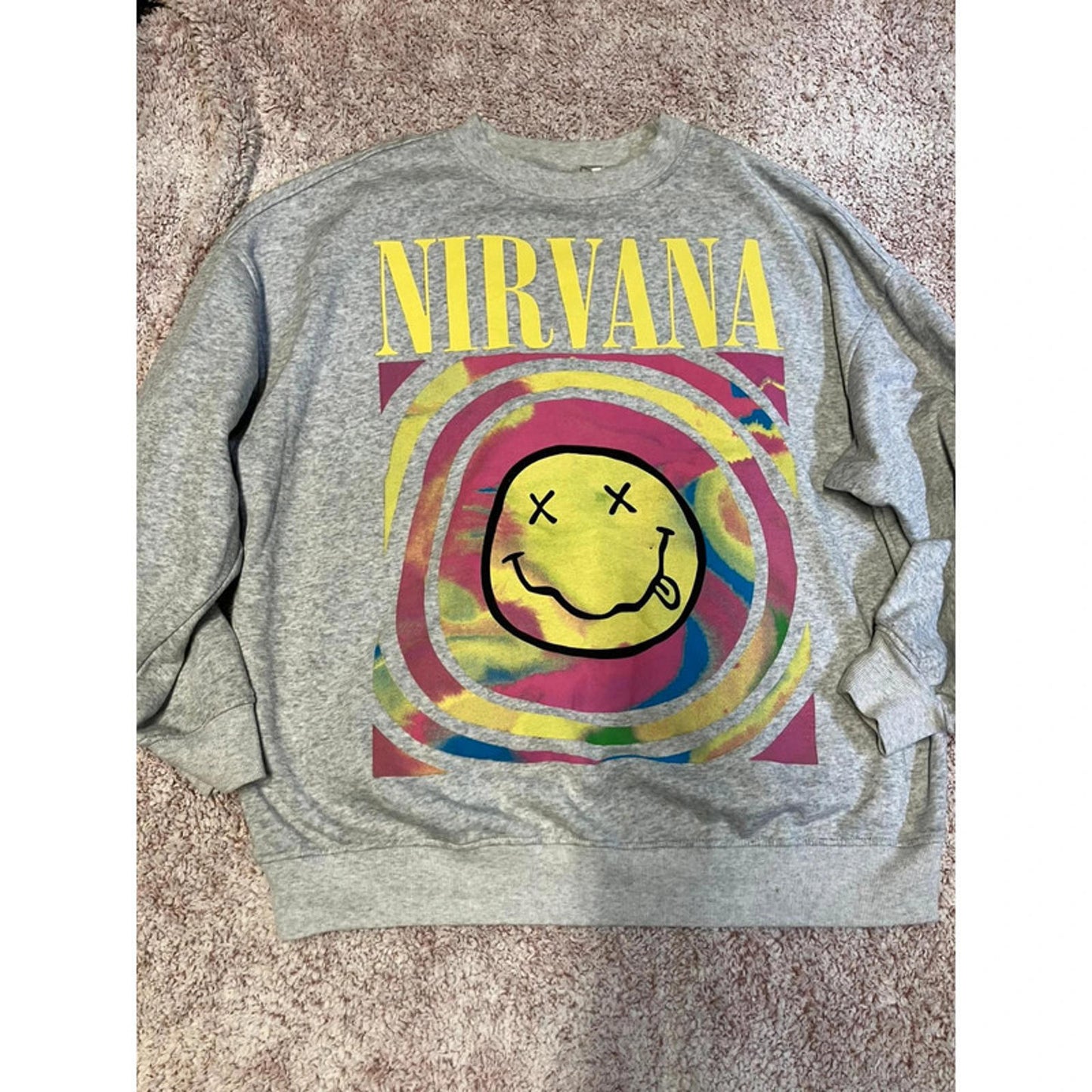H&M Divided Nirvana Sweatshirt UK M