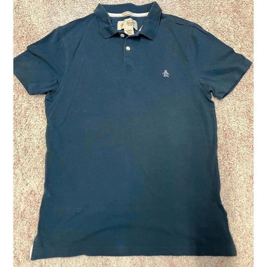 Original Penguin Men's Blue Polo-shirt