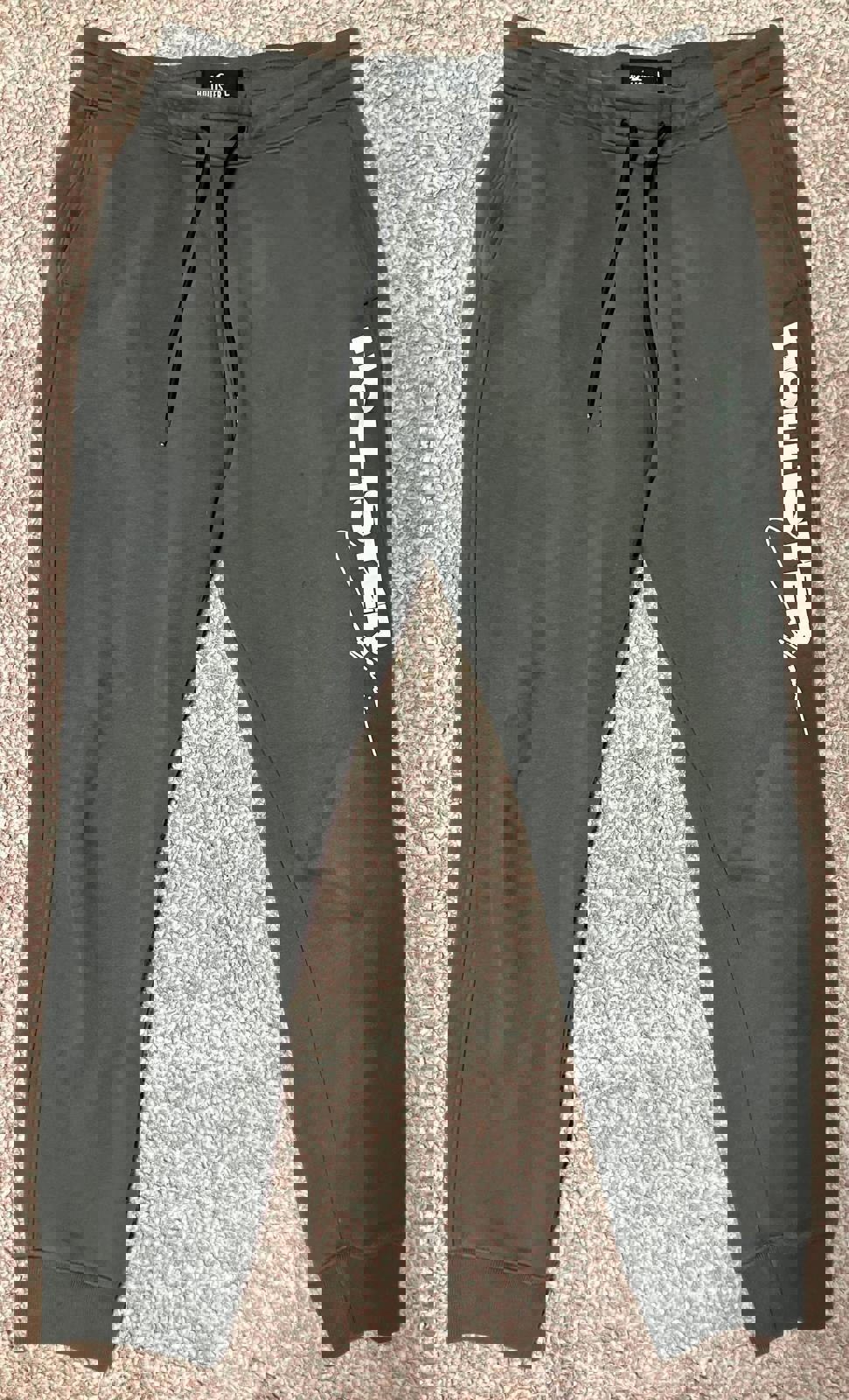 Hollister Men's Black Sweatpants Size L