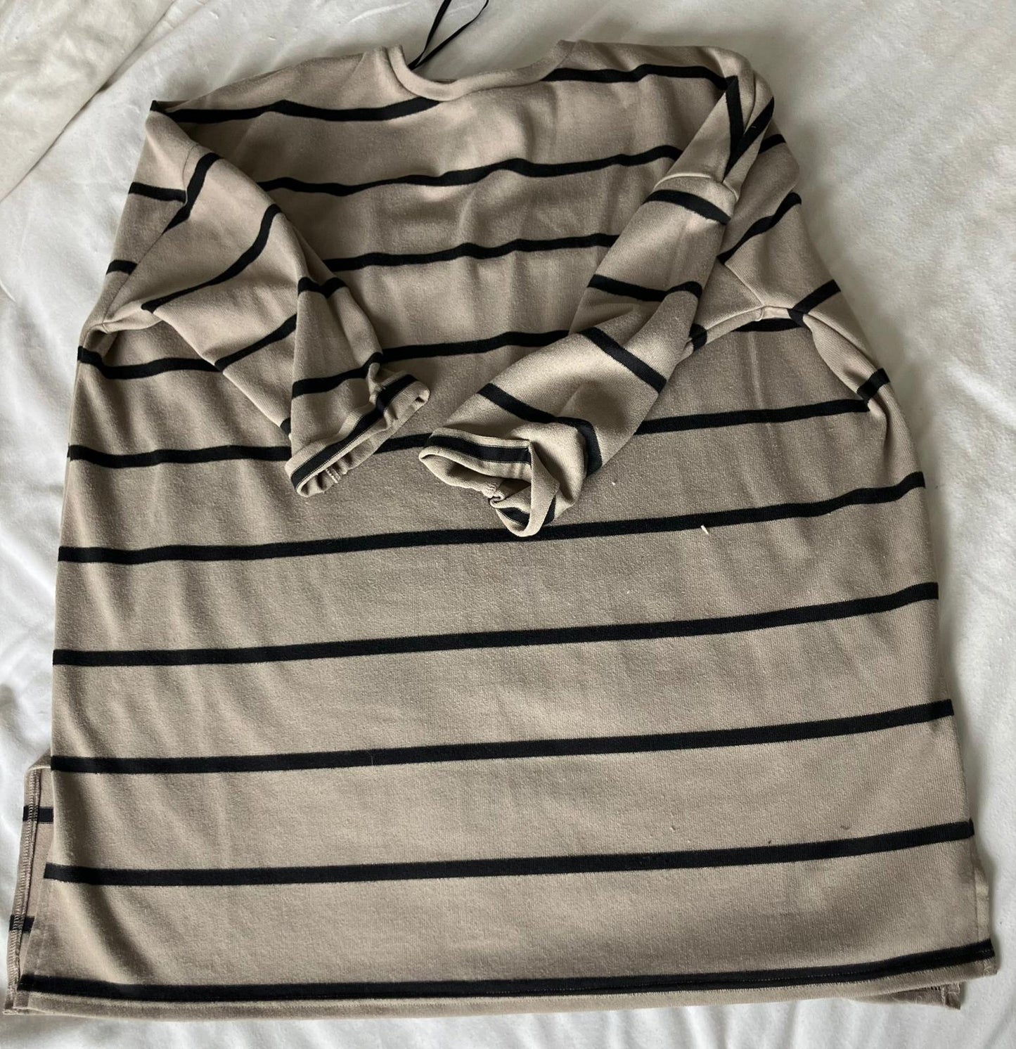 New Look Tall Striped Long Sleeve Top - Size UK 10 / USA 6
