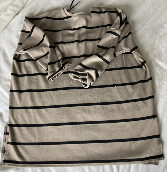 New Look Tall Striped Long Sleeve Top - Size UK 10 / USA 6